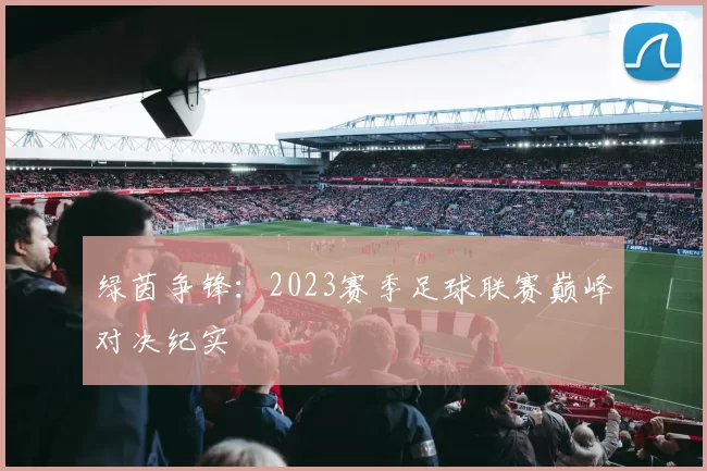 绿茵争锋:2023赛季足球联赛巅峰对决纪实