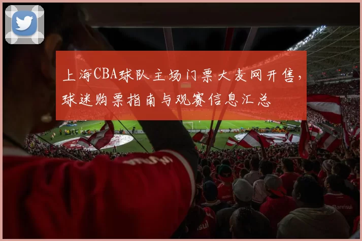 上海CBA球队主场门票大麦网开售,球迷购票指南与观赛信息汇总