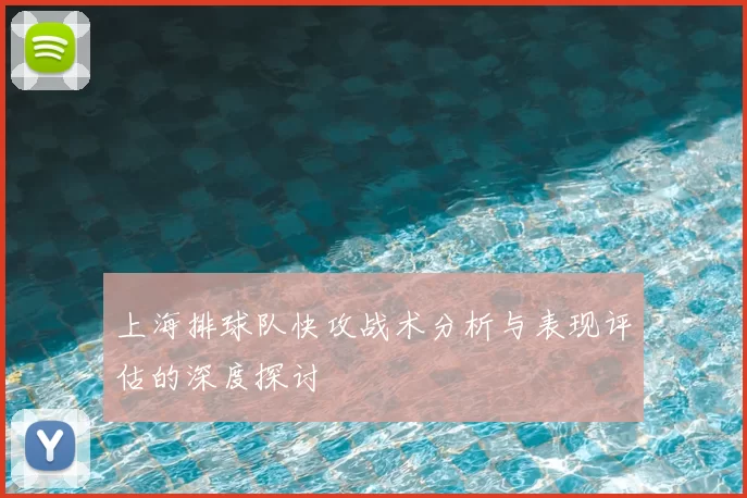 上海排球队快攻战术分析与表现评估的深度探讨